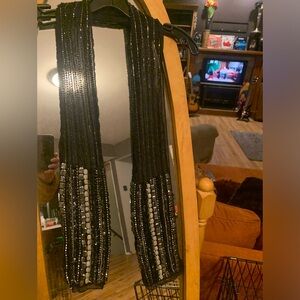 🔥Vintage- Beaded Scarf/Wrap🧣